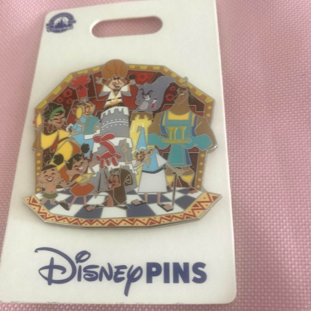 Emperor’s New Groove supporting cast pin